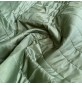 Black Straight Line Quilted Fabric Lining Olive