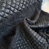 Quilted Black Fabric 