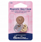 Magnetic Bag Clasp 18mm 1 Set Gold
