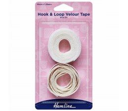 Hook & Loop Tape: Stick-On: Value Pack: 1.25m x 20mm