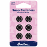 Snap Fasteners: Sew-on: Black