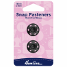 Snap Fasteners: Sew-on: Black