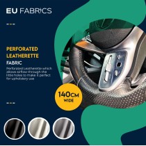 Perforated Leatherette Fabric Infographics 1