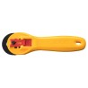 Newly re-designed Rotary Cutter: 45mm: Yellow Back