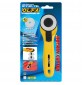 Newly re-designed Rotary Cutter: 45mm: Yellow Packing