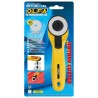 Newly re-designed Rotary Cutter: 45mm: Yellow Packing