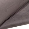 Grey Scrim Backed Faux Suede Fabric Charcoal 8