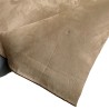 Grey Scrim Backed Faux Suede Fabric Tan 5