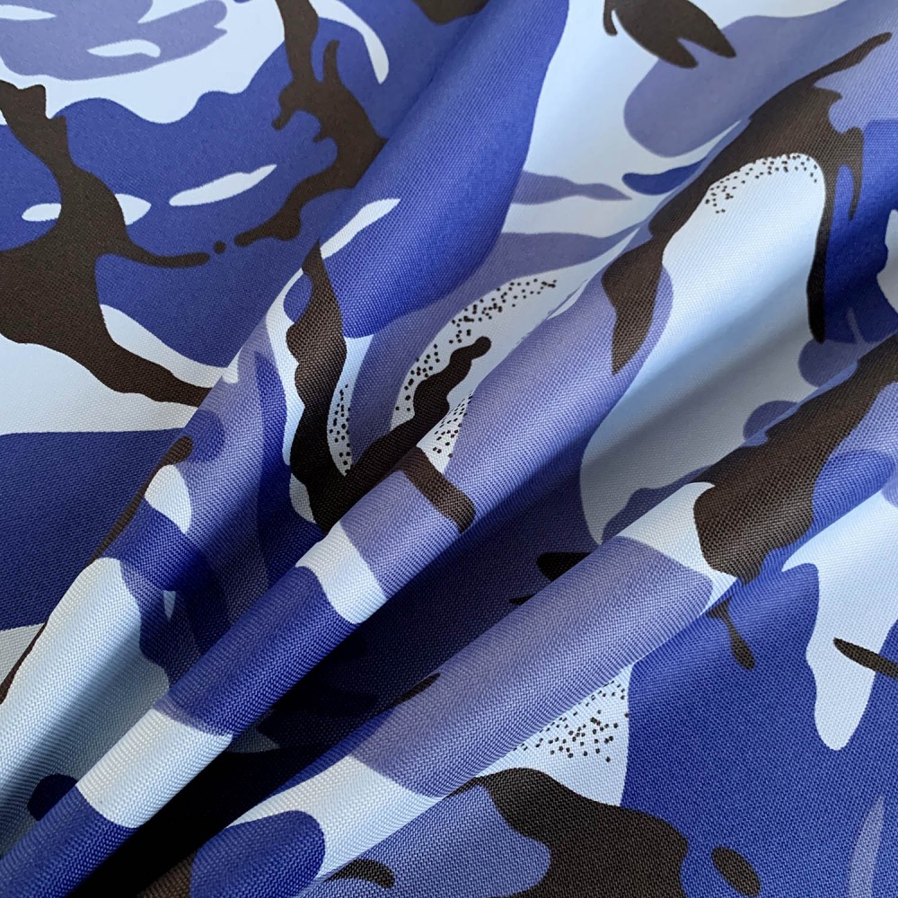 7oz WATERPROOF FABRIC PU Camouflage print - EU Fabrics