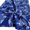 7oz WATERPROOF FABRIC PU Camouflage print Blue 10