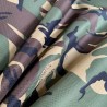 7oz WATERPROOF FABRIC PU Camouflage print Green 9