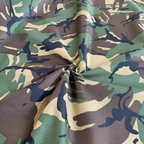7oz WATERPROOF FABRIC PU Camouflage print Green 10