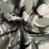 7oz WATERPROOF FABRIC PU Camouflage print Urban Grey 8