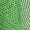 Stretch Mesh Fabric Red Green 2