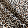 Animal Print Fur Fabric Snow Leopard 8