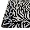 Animal Print Fur Fabric Zebra 2