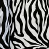 Animal Print Fur Fabric Zebra 3