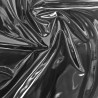 Shiny Gloss PVC Fabric Black 2