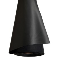 Marine Vinyl Leatherette Fabric Black 1