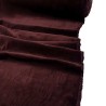 Cotton Look Velvet Fabric  Brown 4