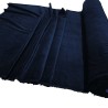 Cotton Look Velvet Fabric Navy 2