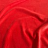 Cotton Look Velvet Fabric Red6