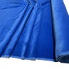 Cotton Look Velvet Fabric Royal 3