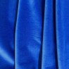 Cotton Look Velvet Fabric Royal 5