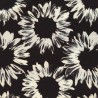 Printed Double Georgette Black 1