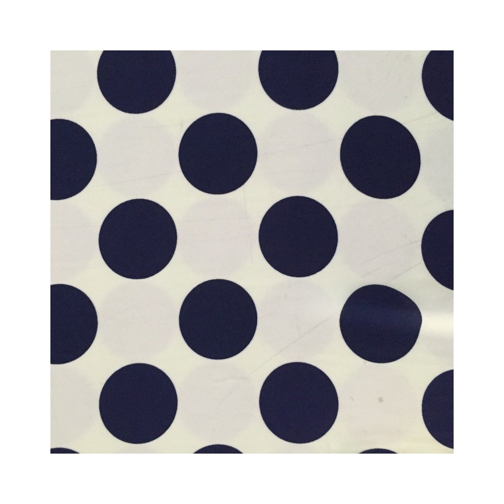 Printed Double Georgette Spots