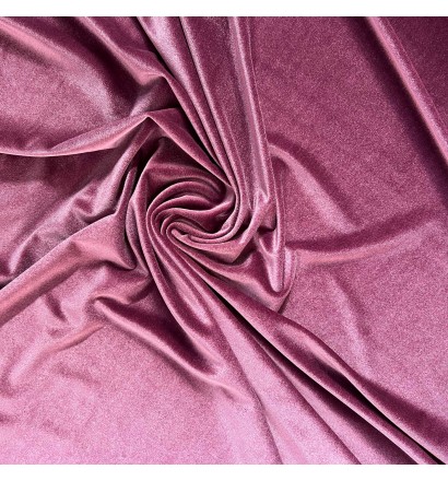 Silver Velvet Plush Velour Spandex Fabric £12pm - UKStretchFabrics