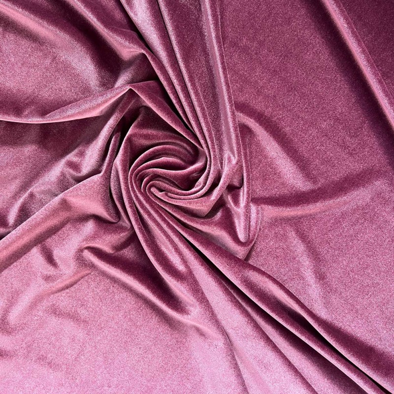 Silver Velvet Plush Velour Spandex Fabric £12pm - UKStretchFabrics