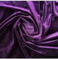 Velvet Fabric Spandex Velour Purple