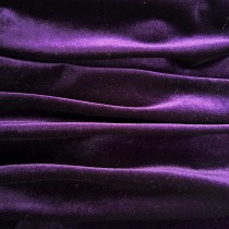Velvet Fabric Spandex Velour Purple 4