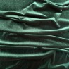 Velvet Fabric Spandex Velour Bottle Green 4