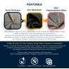 Car Van Carpet Lining Fabric Infographics Features