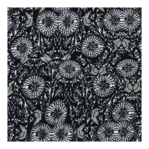 Viscose prints Black C7056