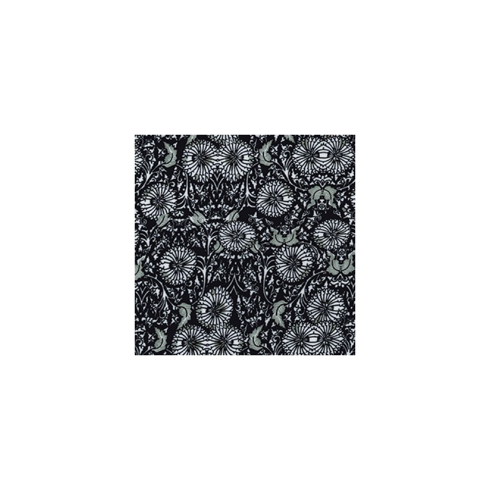 Viscose prints Black C7056