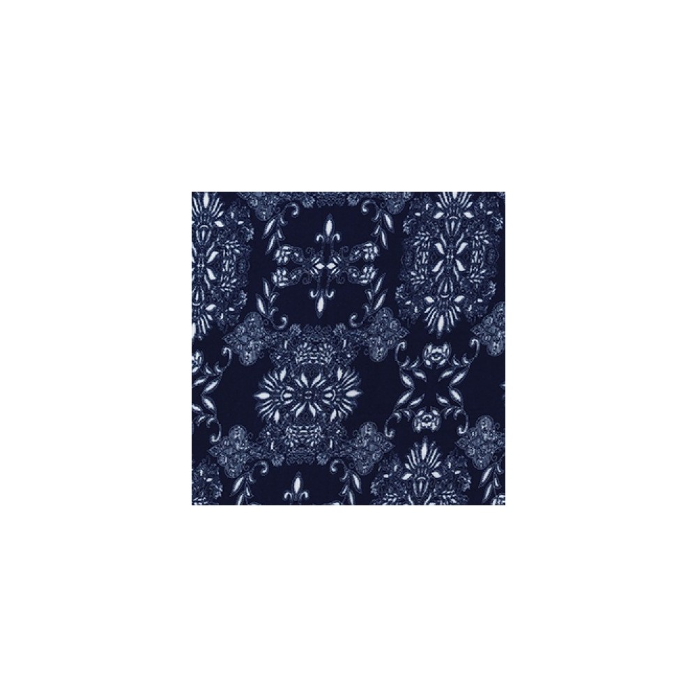 Viscose prints Navy