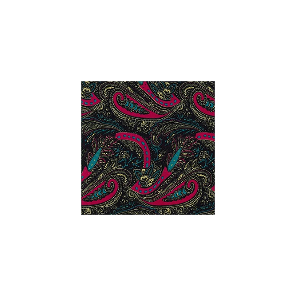 Viscose prints Cerise
