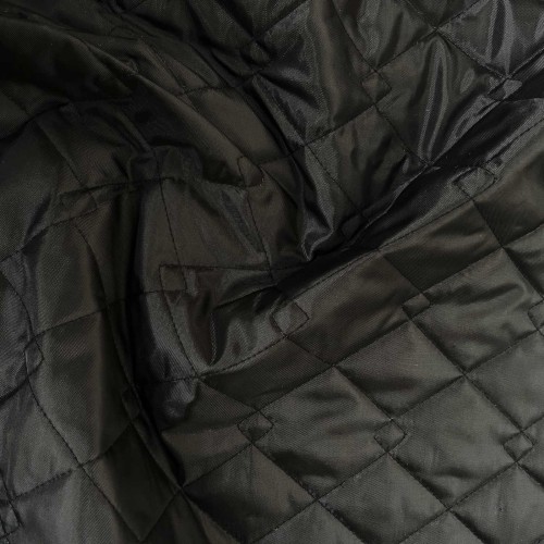 Double Sided Waterproof 4oz Quilted Fabric Black