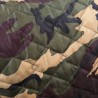 Double Sided Waterproof 4oz Quilted Fabric Camo 5