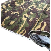 Double Sided Waterproof 4oz Quilted Fabric Black
