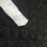 Double Sided Waterproof 4oz Quilted Fabric Black Double