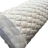 Quilted Fabric Satin Silver 3