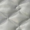 Quilted Fabric Satin Silver 4