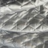 Quilted Fabric Satin Silver 6