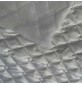 Quilted Fabric Satin Silver 7