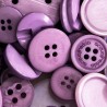 Crafting Buttons Assorted Sizes 120g Purple