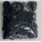 Crafting Buttons Assorted Sizes 120g Black3